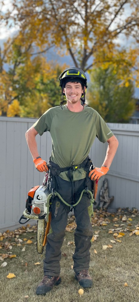 Photo of Nick Gratton, professional arborist in Calgary, Alberta